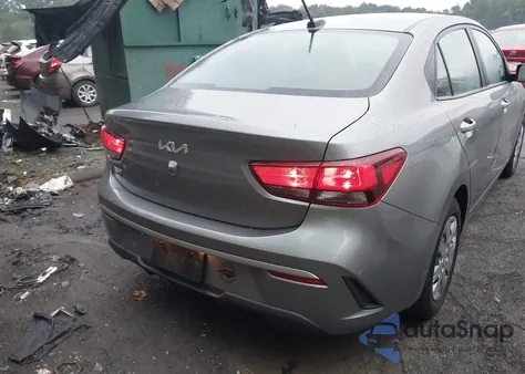 2022 Kia Rio S из США, поврежденный, VIN 3KPA24AD9NE474986